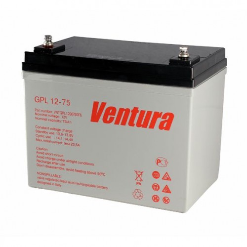 Аккумулятор Ventura GPL 12-75